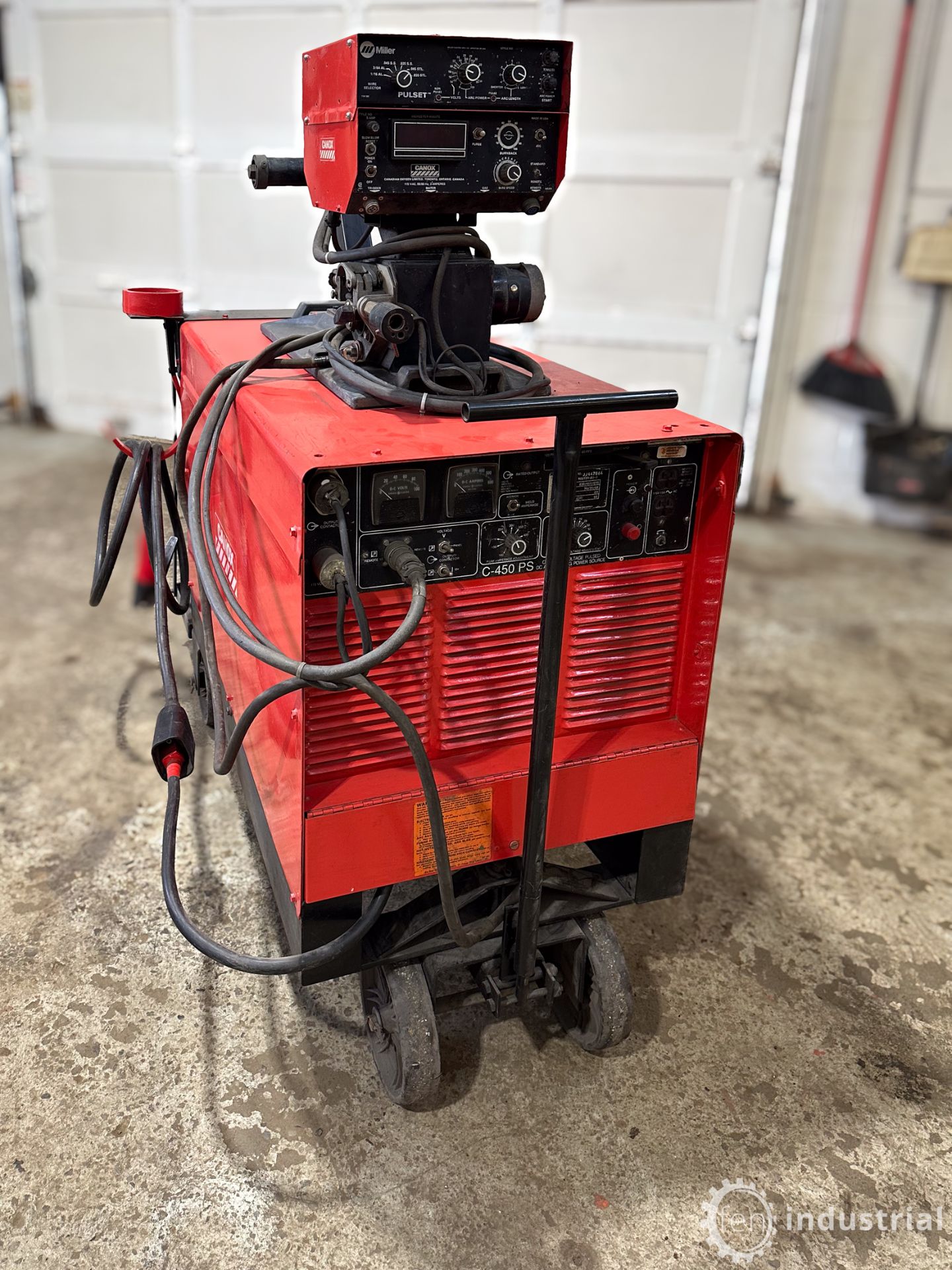 CANOX C-450 PS WELDER W/ WIRE FEEDER (LOCATED IN BRANTFORD, ONTARIO) - Image 2 of 10