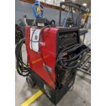 LINCOLN ELECTRIC PRECISION TIG 375 WELDER, CODE NO. K1833-210810, S/N U1070412928 W/ CABLES AND CART