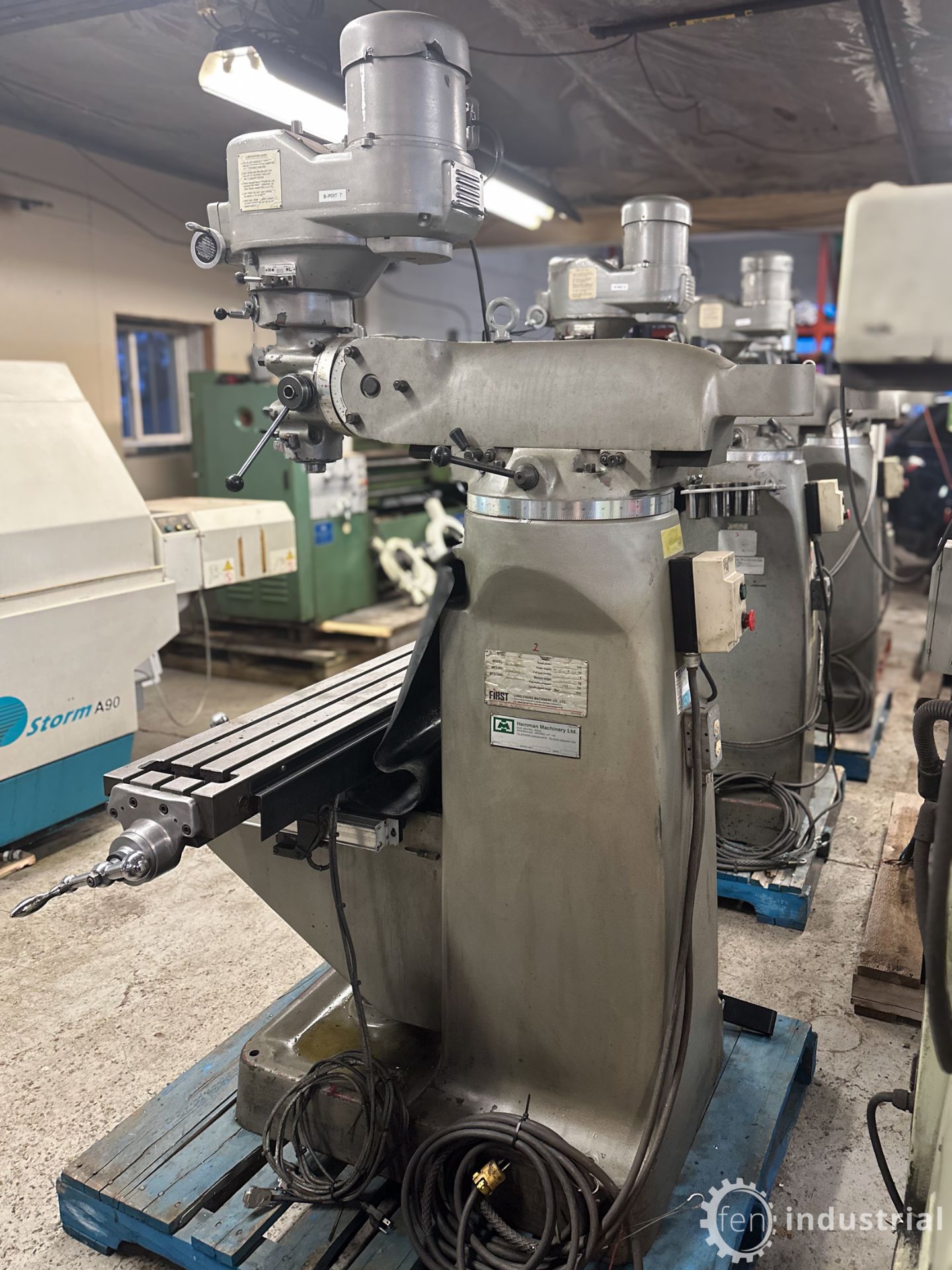 FIRST LC-1-1/2VS VERTICAL MILLING MACHINE, SPEEDS TO 4,500 RPM (#4, LOCATED IN BRANTFORD, - Image 10 of 26