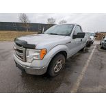 2013 FORD F150 XLT PICKUP TRUCK, VIN# 1FTNF1CF6DKD33131, APPROX. 315,106KMS (NO BLACK TOOL BOXES)