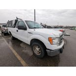 2013 FORD F150 XL PICKUP TRUCK, VIN# 1FTNF1CF3DKE72830, APPROX. 338,604KMS (NO BLACK TOOL BOXES)