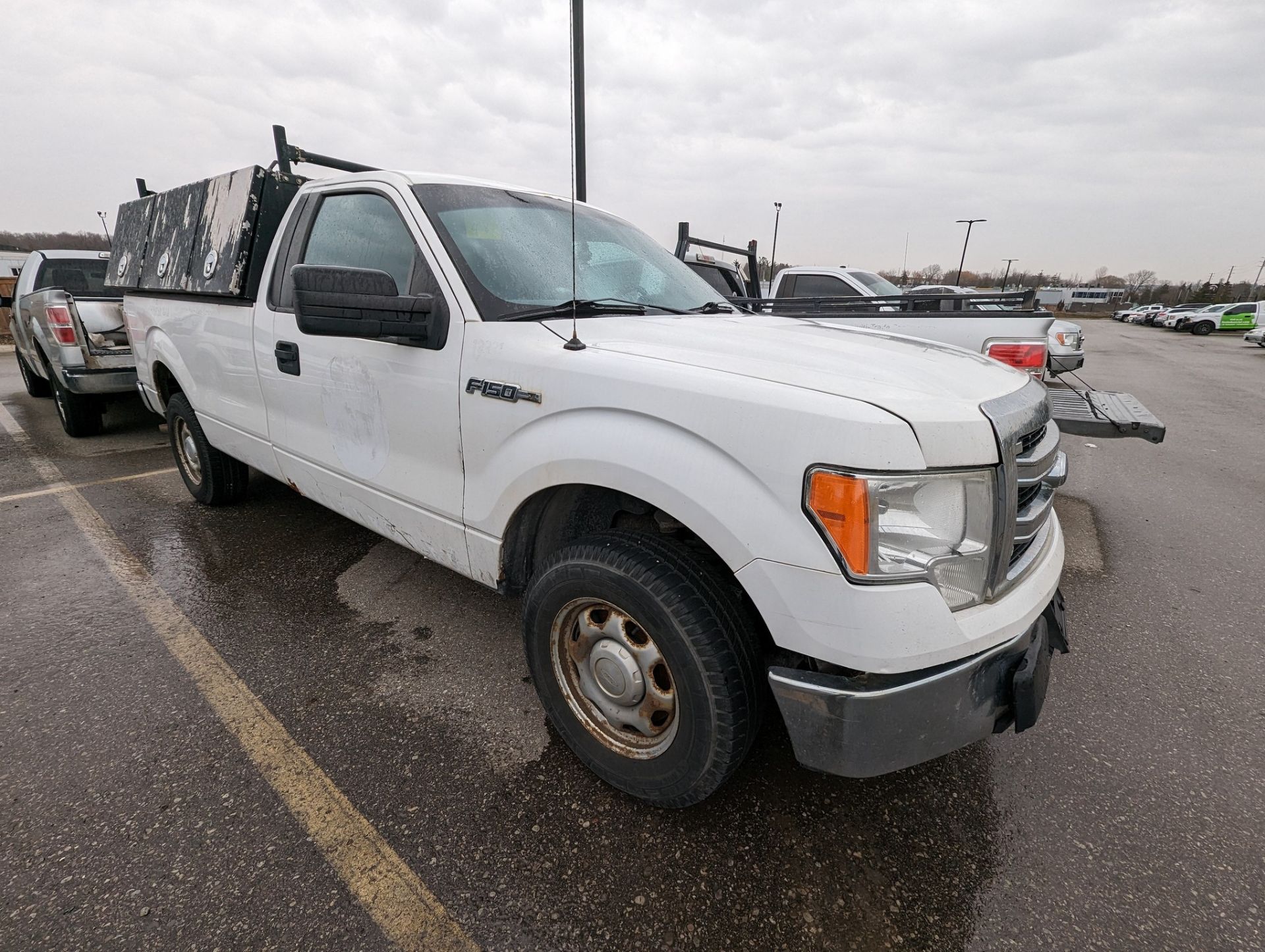 2013 FORD F150 XL PICKUP TRUCK, VIN# 1FTNF1CF3DKE72830, APPROX. 338,604KMS (NO BLACK TOOL BOXES)