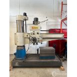 2013 KNUTH R 60V RADIAL ARM DRILL, 6’ ARM, BOX TABLE, S/N 3098 (LOCATED IN BRANTFORD, ONTARIO) (