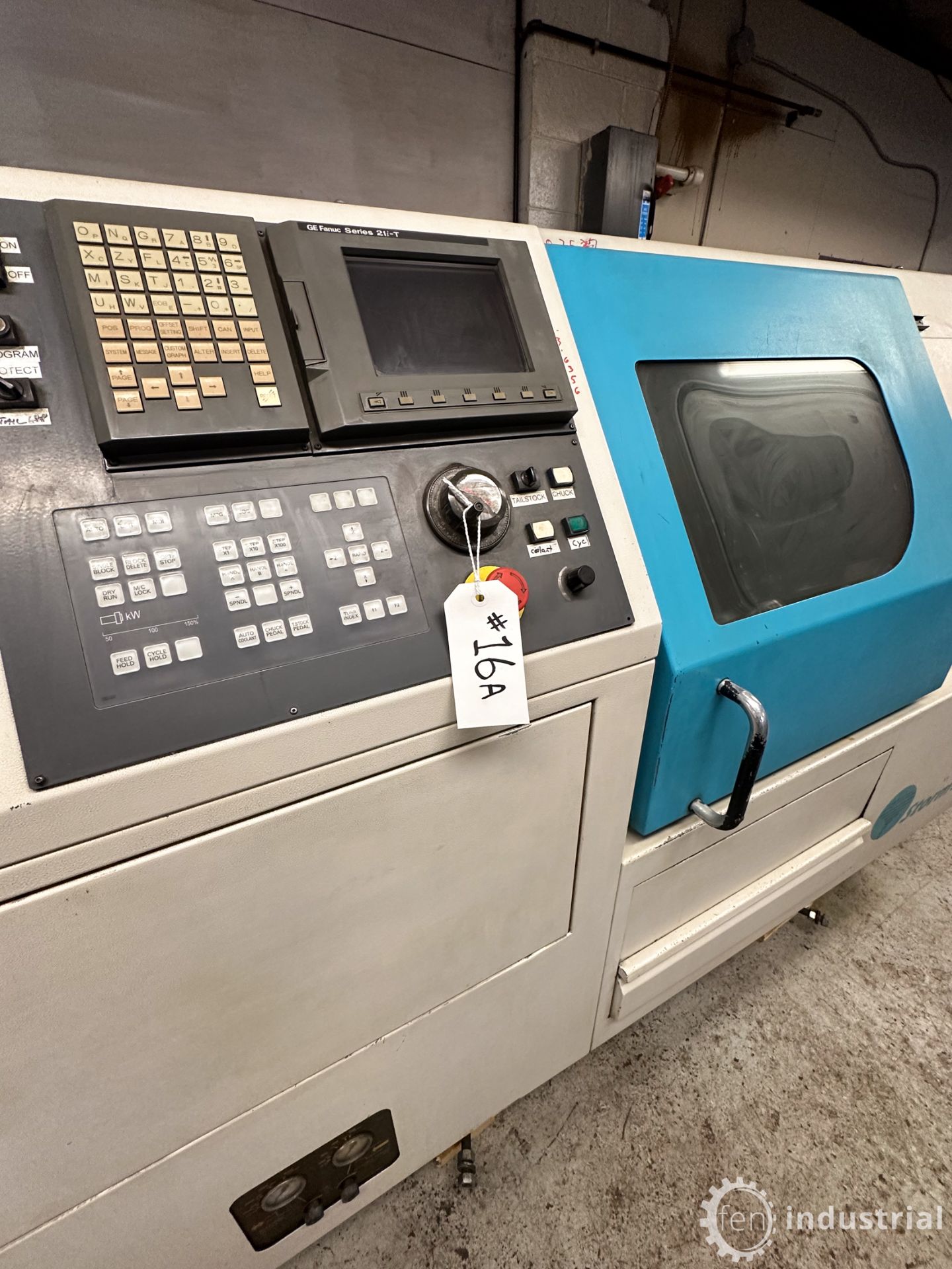 2001 COLCHESTER / 600 GROUP STORM A90 CNC TURNING CENTER, GE FANUC SERIES 21I-T CNC CONTROL, S/N - Image 11 of 19