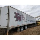 1998 STOUGHTON 53' VAN STORAGE TRAILER, VIN# 1DW1A5327WS201901