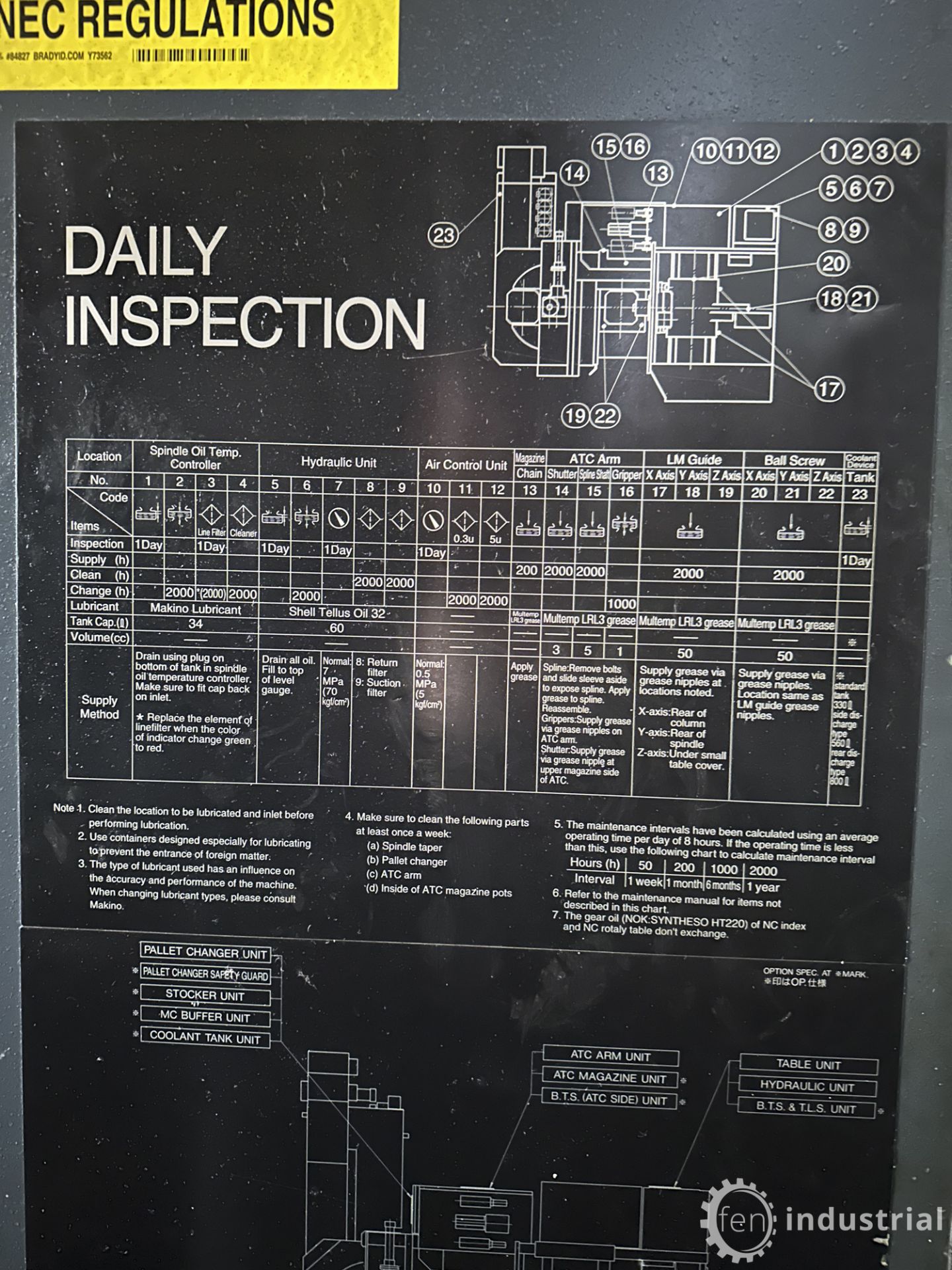 MAKINO A66 CNC HORIZONTAL MACHINING CENTER, PROFESSIONAL 3 CNC CONTROL (AS-IS, LOCATED IN - Image 8 of 39