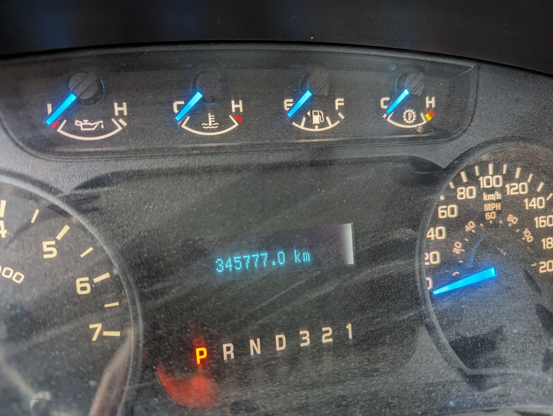 2014 FORD F150 XL PICKUP TRUCK, VIN# 1FTNF1CF7EKD87989, APPROX. 345,777KMS (NO BLACK TOOL BOXES) - Image 9 of 9