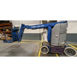 2000 GENIE Z-30/20N ARTICULATED BOOM, 30’ MAX WORKING HEIGHT, 21’ MAX HORIZONTAL REACH, 500LB