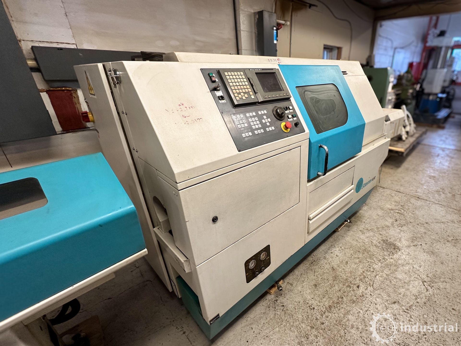 2001 COLCHESTER / 600 GROUP STORM A90 CNC TURNING CENTER, GE FANUC SERIES 21I-T CNC CONTROL, S/N - Image 4 of 19