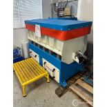 2018 VIBROMAK VKT 500 VIBRATORY FINISHING TUB, 500L CAP., S/N 810208560 W/ CONTROL PANEL,