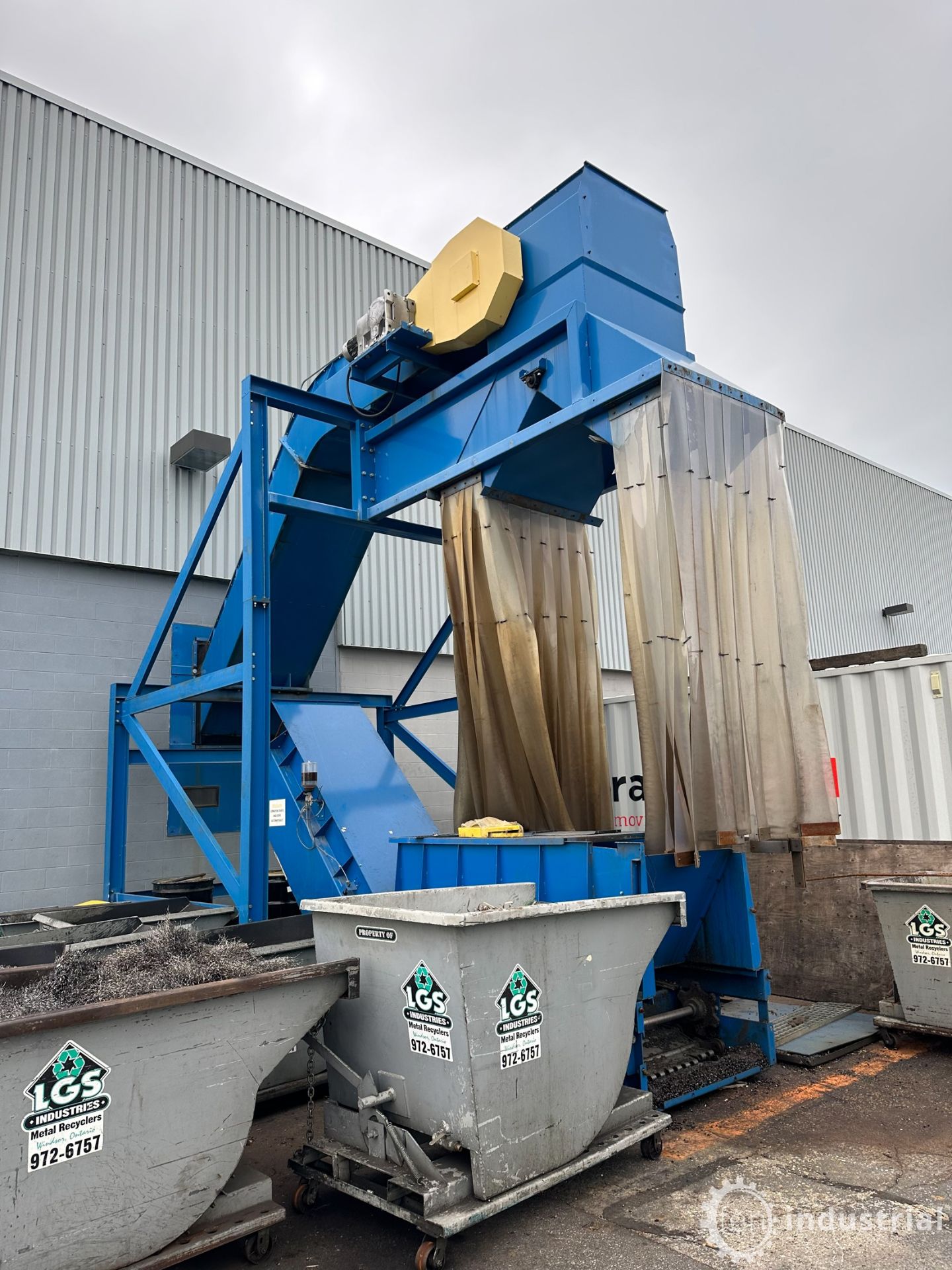 2022 FULLY AUTOMATED SCRAP RECOVERY CONVEYOR SYSTEM, 36"W CONVEYOR (LOCATED IN MELBOURNE, - Image 2 of 10