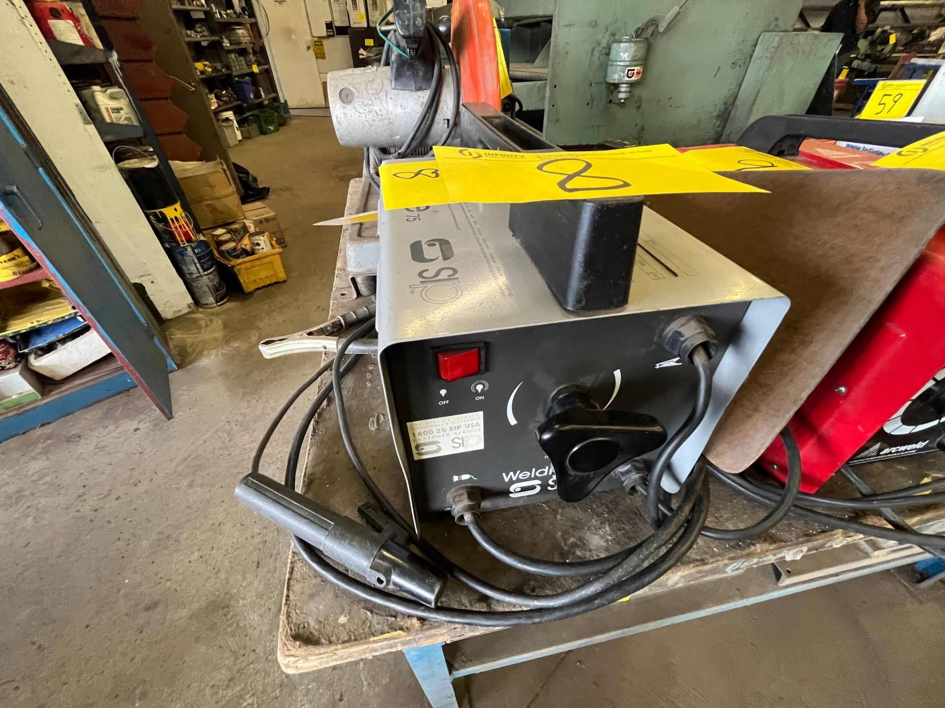 WELDMATE SIP 75 WELDER W/ TORCH AND CABLES (NO TANKS)