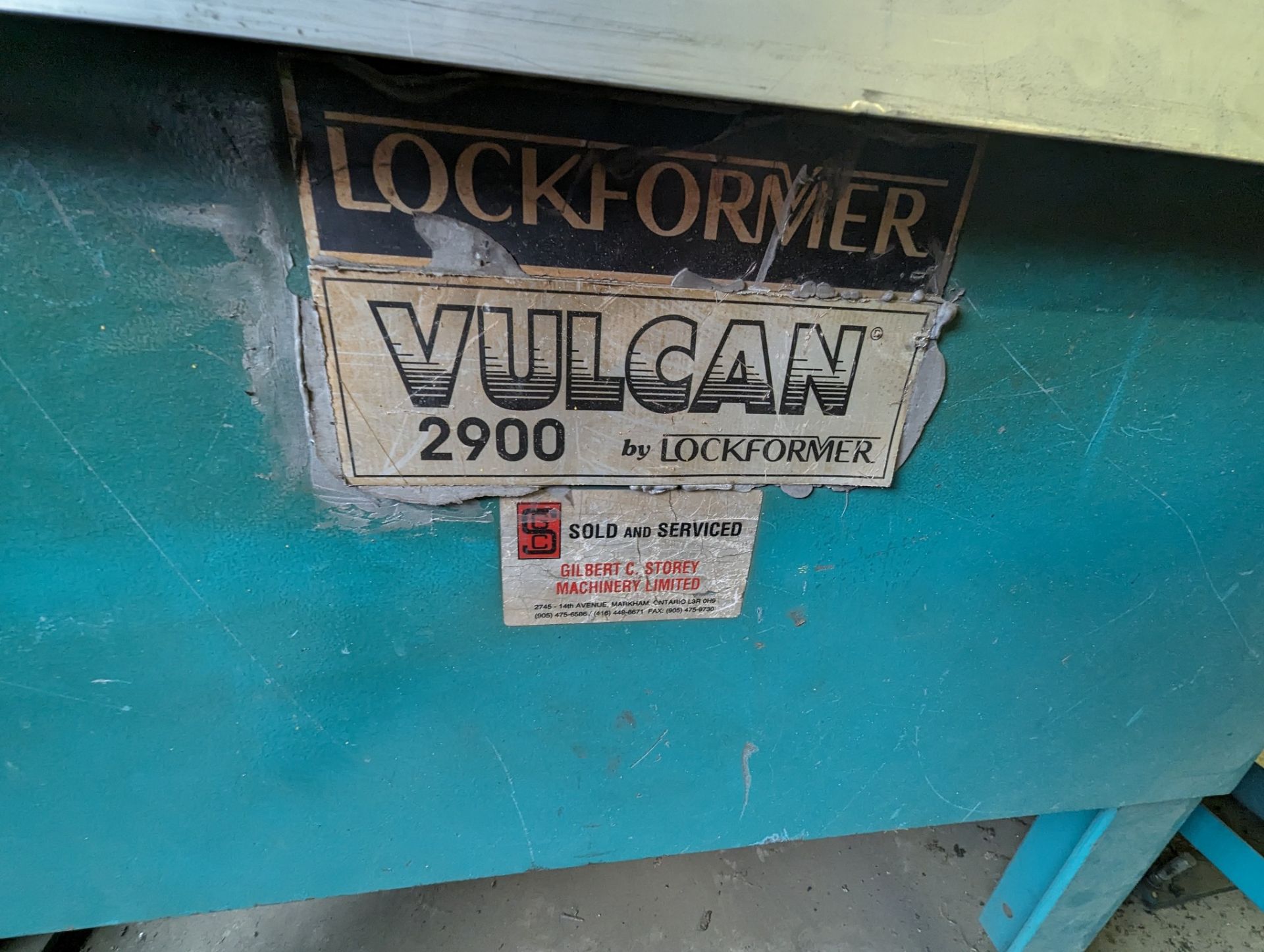 LOCKFORMER VULCAN 2900 PLASMA CUTTING TABLE, 5’ X 10’ CAP., S/N VUL 3399, HYPERTHERM MAX100 POWER - Bild 14 aus 26