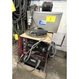 LINCOLN ELECTRIC SQUARE WAVE TIG 275 WELDER W/ AIRCO COOLING UNIT, CABLES, ETC. (NO TANKS)