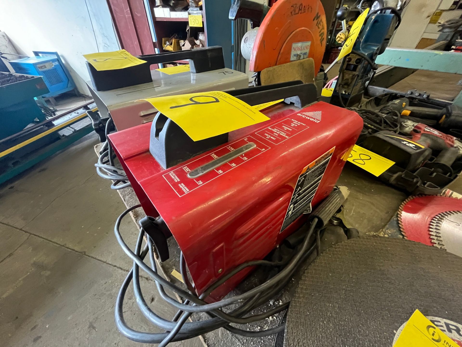 ARCWELD AC-100 WELDER W/ TORCH AND CABLES (NO TANKS) - Image 3 of 3