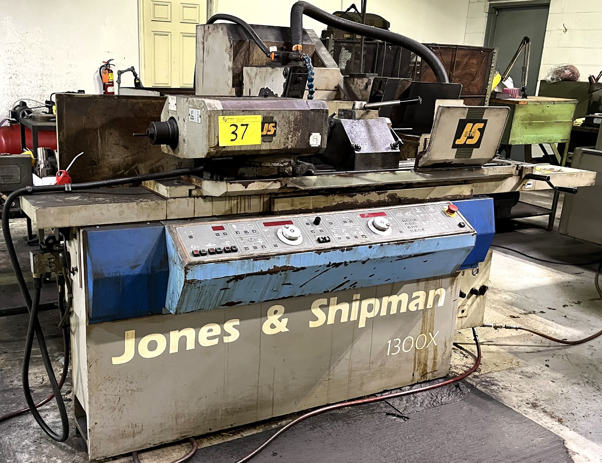 JONES & SHIPMAN 1300X CYLINDRICAL GRINDER, 48” BED, DIGITAL CONTROLS, SPEEDS TO 450 RPM, - Image 2 of 8