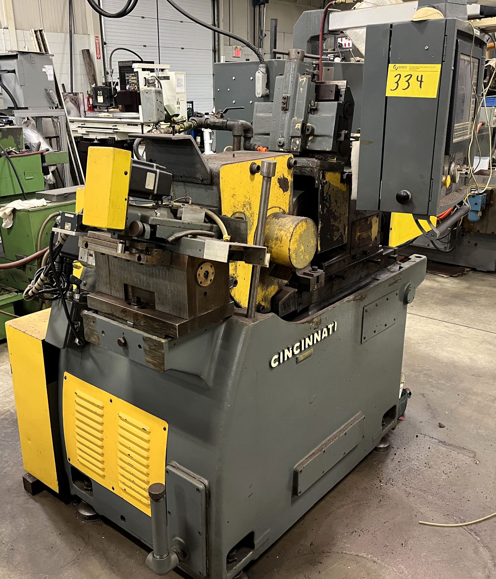 CINCINNATI MILACRON ML CNC CENTRELESS GRINDER, NX9000 CONTROL, 4”W WHEEL (LOCATED AT 1761 BISHOP - Image 3 of 8