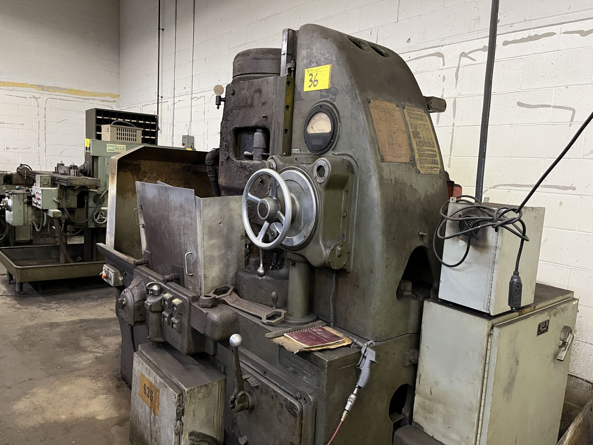 BLANCHARD ROTARY SURFACE GRINDER, 30” DIA. TABLE (RIGGING FEE $500) - Image 2 of 6