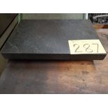 APPROX. 18" X 12" GRANITE SURFACE PLATE