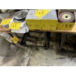 LOT OF KLINGSPAN SANDING WHEELS, WIRE WHEELS, ETC.