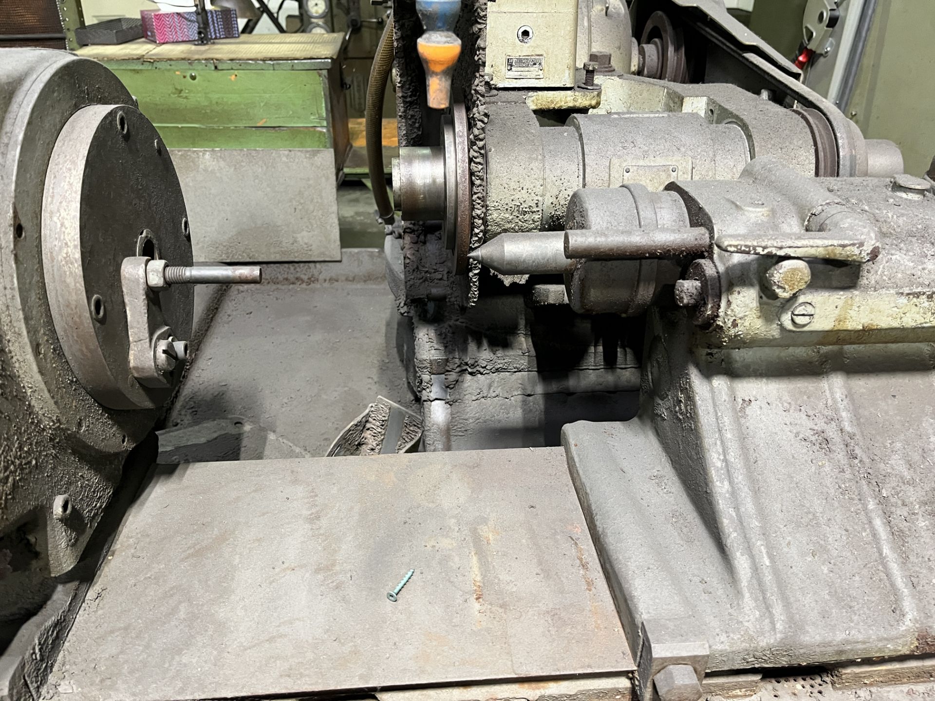 BROWN & SHARPE NO. 3 CYLINDRICAL GRINDER, 68” BED, TAILSTOCK (RIGGING FEE $500) - Image 4 of 7
