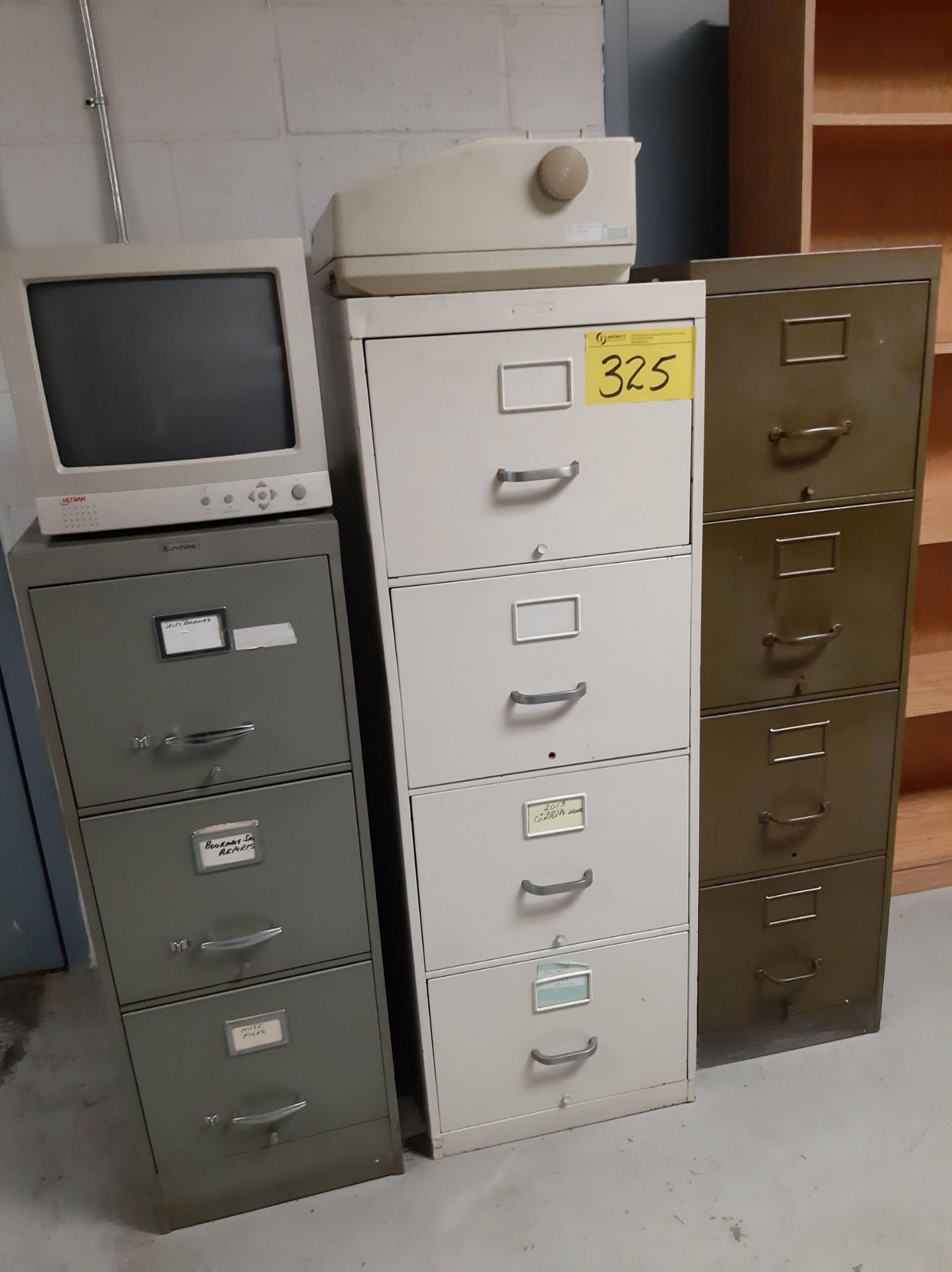 LOT OF (6) FILE CABINETS - Image 2 of 2