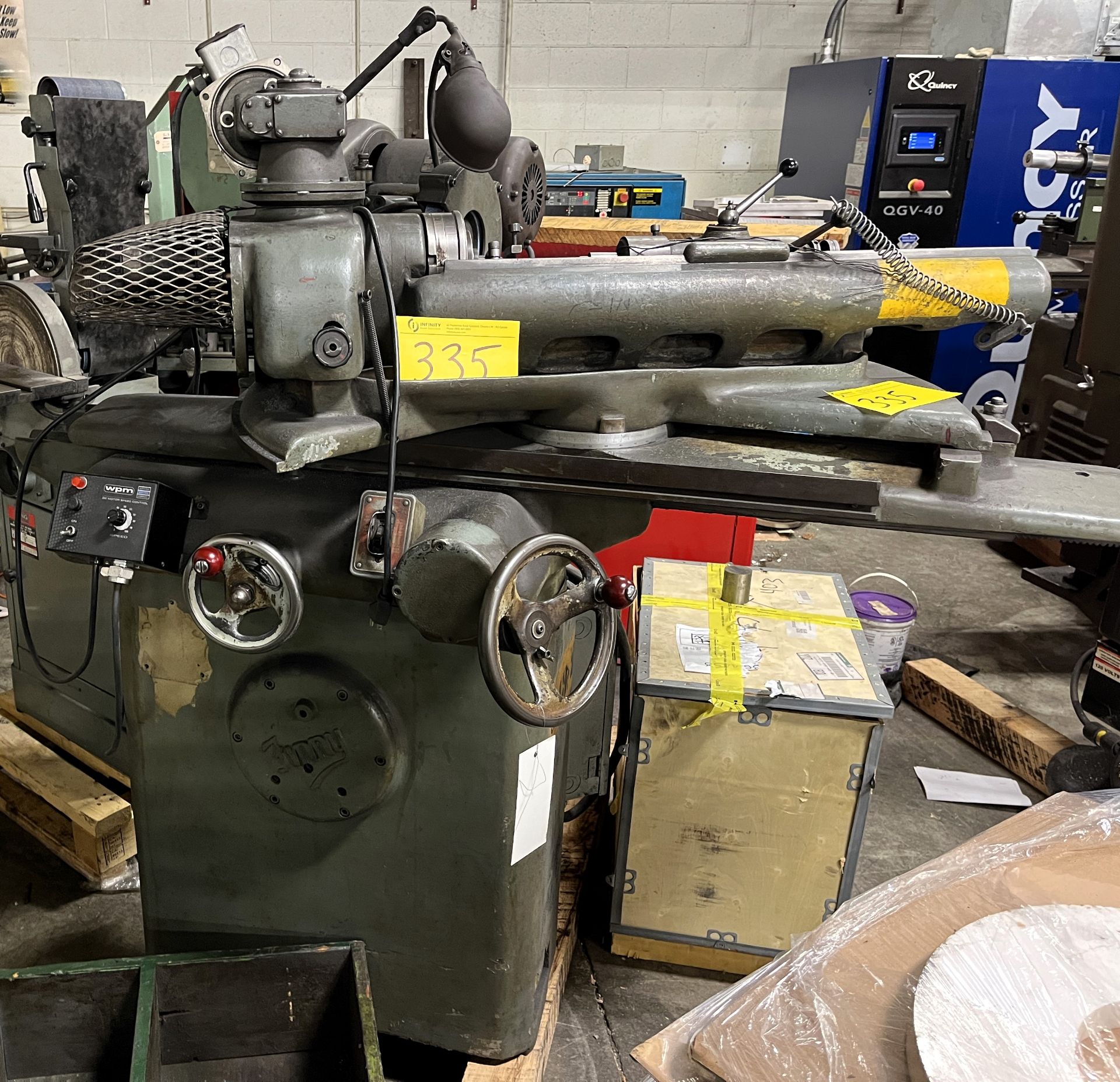 FINNY CYLINDRICAL GRINDER (LOCATED AT 1761 BISHOP STREET N, CAMBRIDGE, ONTARIO)