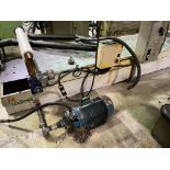 2009 LOSMA 400 GRAVITY BED COOLANT FILTER, APPROX. 3' X 14', INCLUDES PUMP, MOTOR, ELECTRICAL BOX,