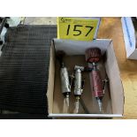 LOT OF (3) PNEUMATIC DRIVER AND POLISHER / SANDING TOOLS