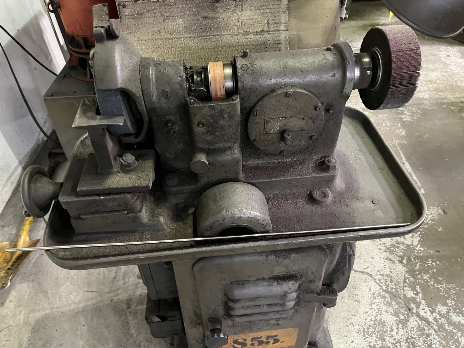 DOALL 6" BENCH GRINDER W/ CABINET (RIGGING FEE $75) - Image 2 of 2