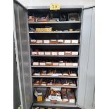 2-DOOR METAL CABINET W/ CARBIDE KITS