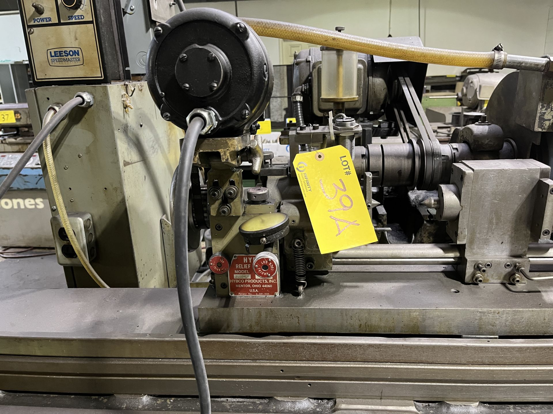 BROWN & SHARPE NO. 2 CYLINDRICAL GRINDER W/ LEESON SPEED CONTROL (RIGGING FEE $400) - Image 4 of 8