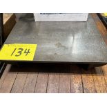STEEL SURFACE PLATE, APPROX. 24" X 24"