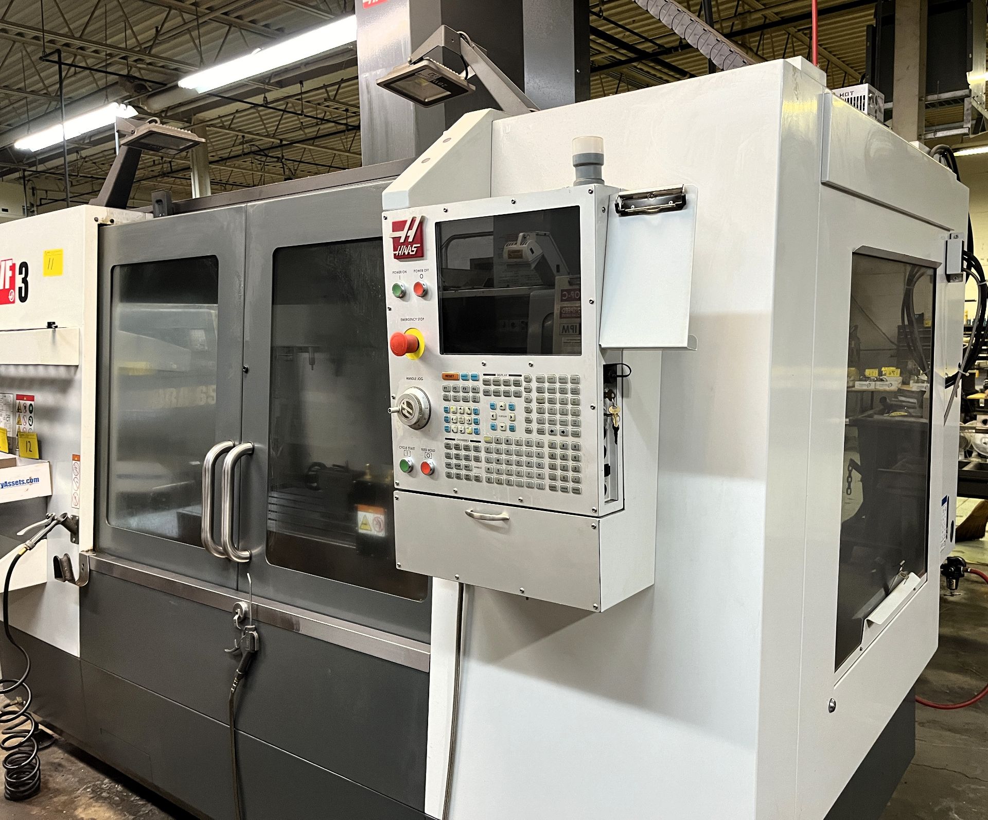 2019 HAAS VF-3 CNC VERTICAL MACHINING CENTER, CNC CONTROL, CAT40, 8,100 RPM SPINDLE, APPROX. 2,686 - Image 17 of 21