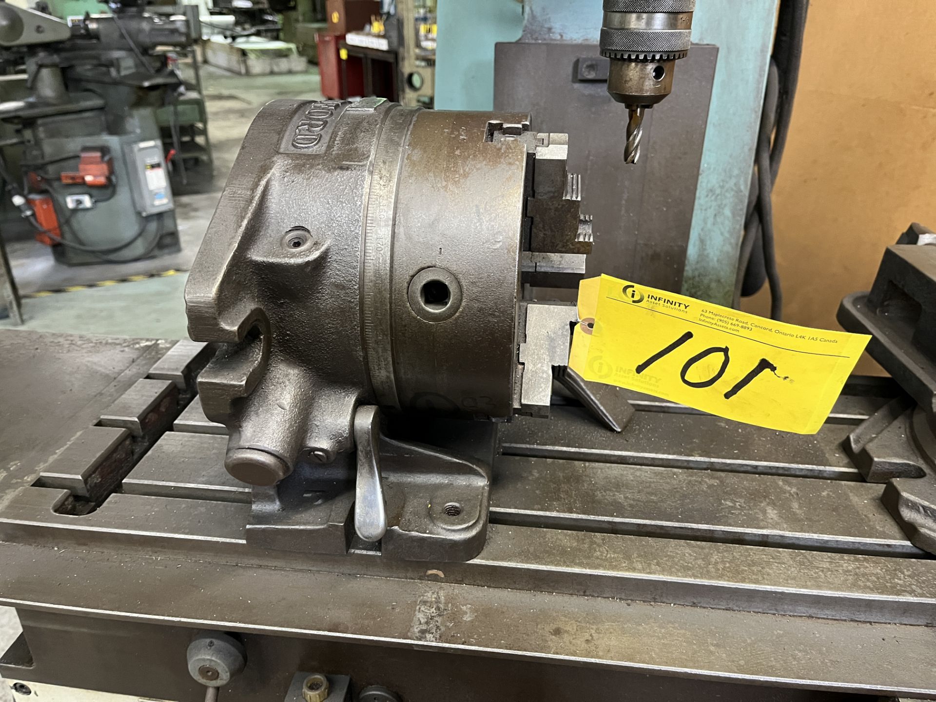 HARTFORD 10" 3-JAW CHUCK