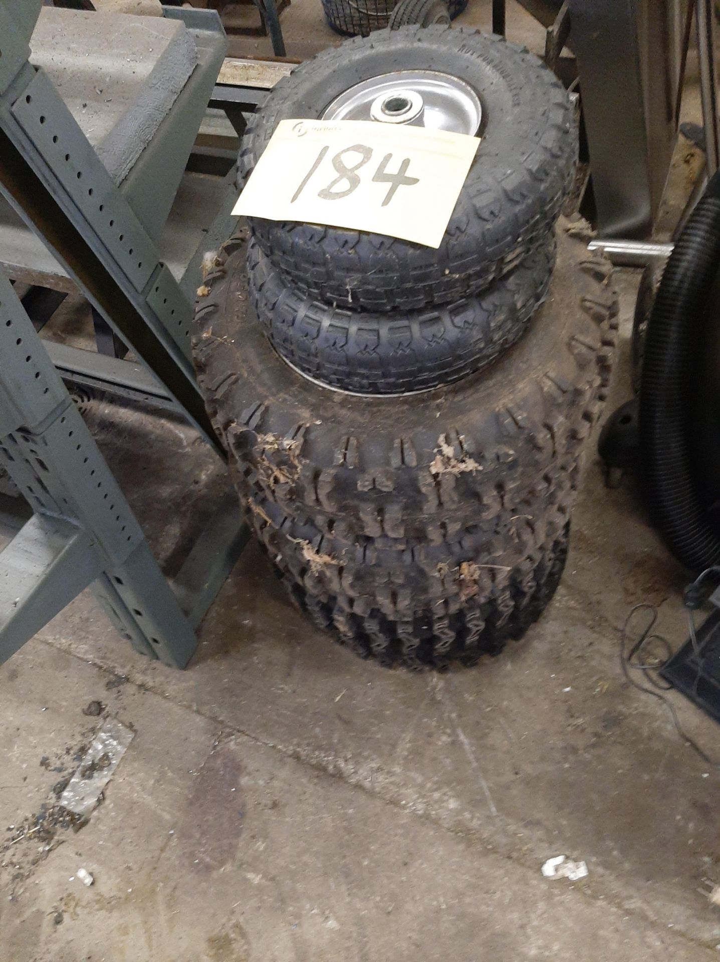 LOT OF (6) TIRES W/ RIMS