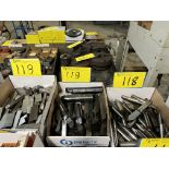 LOT OF (3) BOXES OF CUTTING BARS, CARBIDE INSERT CUTTING BARS AND CENTERS