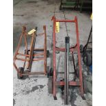 LOT OF (2) BARREL DOLLIES