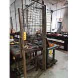 APPROX. 45'L CAGE W/ (2) DOORS