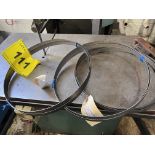 LOT OF SPARE BANDSAW BLADES