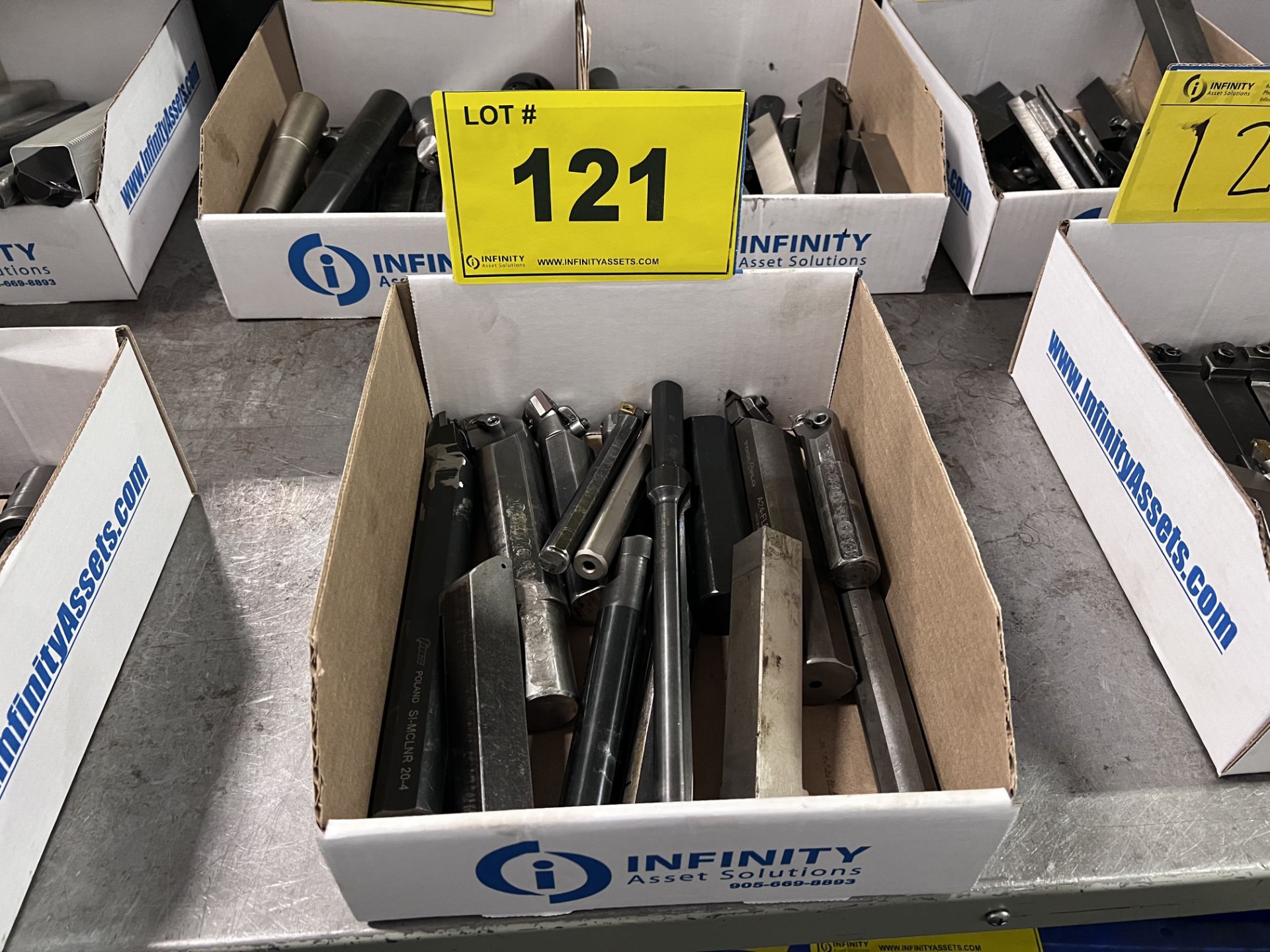 BOX OF CARBIDE CUTTER INSERT BARS