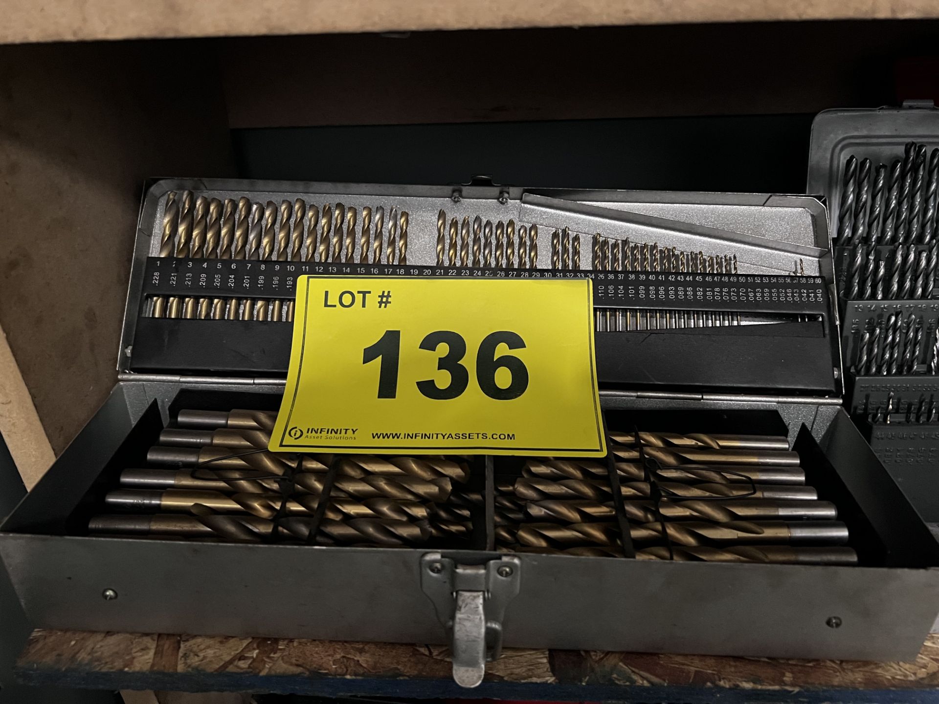 LOT OF (9) DRILL BIT KITS (NO CABINET) - Image 3 of 3