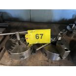 LOT 4-JAW CHUCK W/ 3-JAW CHUCK