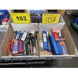 LOT OF (2) BOXES OF CARBIDE TOOLING