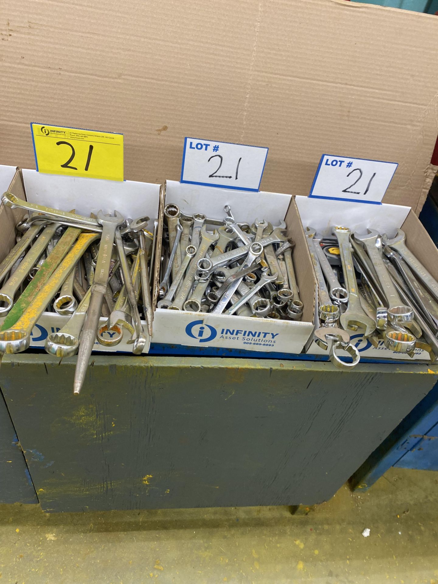 LOT OF (5) BOXES OF WRENCHES, SOCKETS, RATCHETS - Image 3 of 3