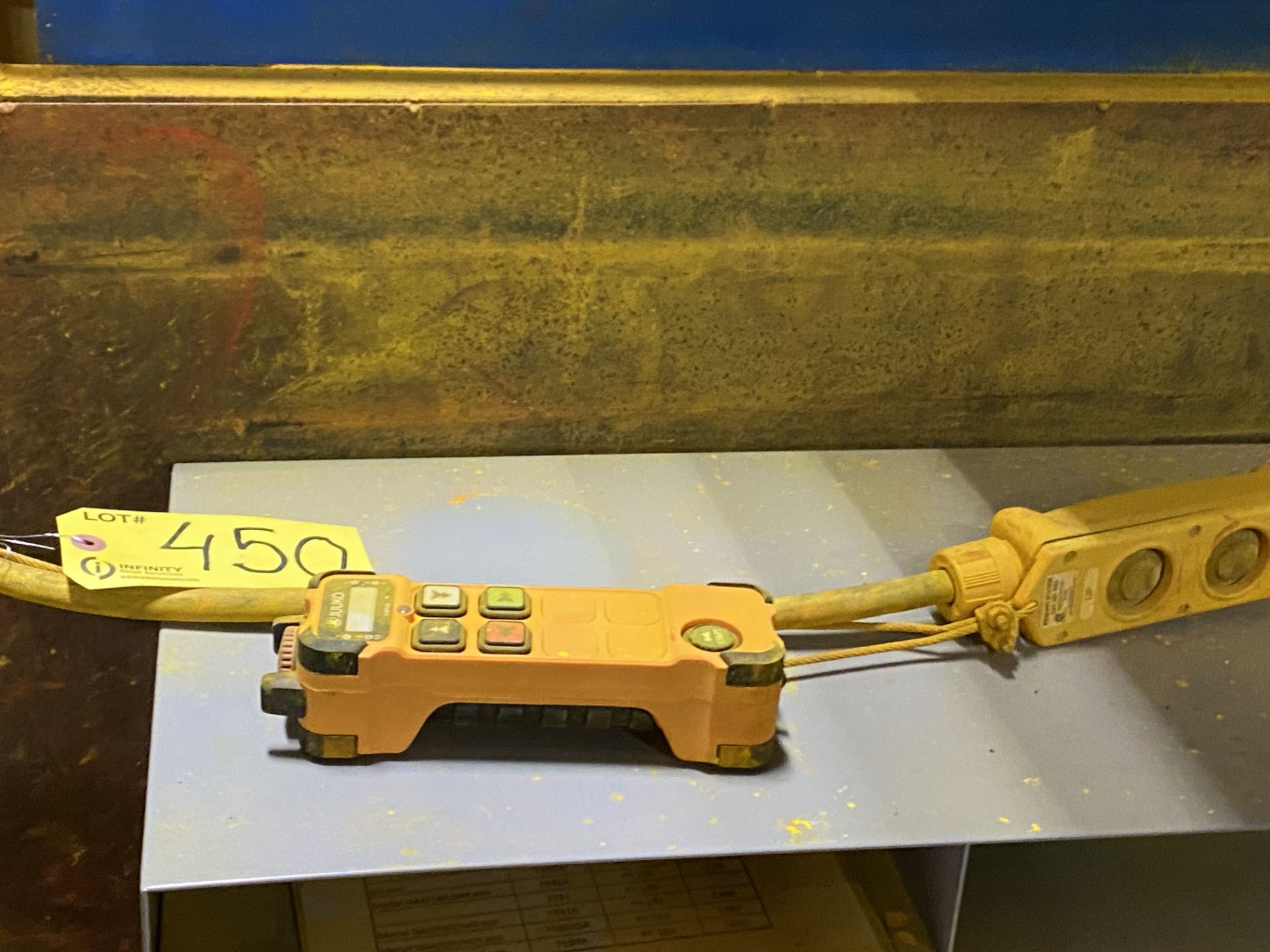 2-TON ELECTRIC CHAIN HOIST W/ PENDANT CONTROL (RIGGING FEE $175 USD) - Image 3 of 3