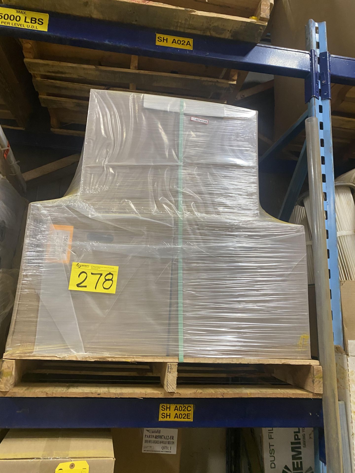 LOT OF (9) PALLETS OF CAMFIL FILTERS IN ROW - Image 4 of 9