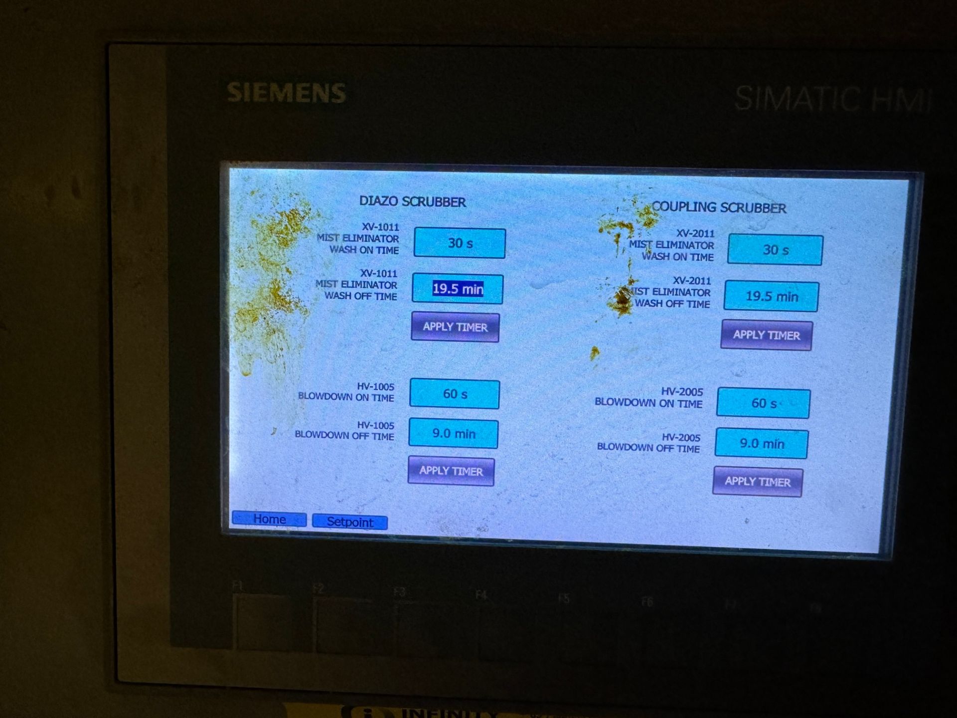 LOT OF (2) 2019 MACROTEK AMINE COUPLING & DIAZO SCRUBBERS, PLC TOUCH SCREEN CONTROLS, OVERALL HEIGHT - Image 5 of 20