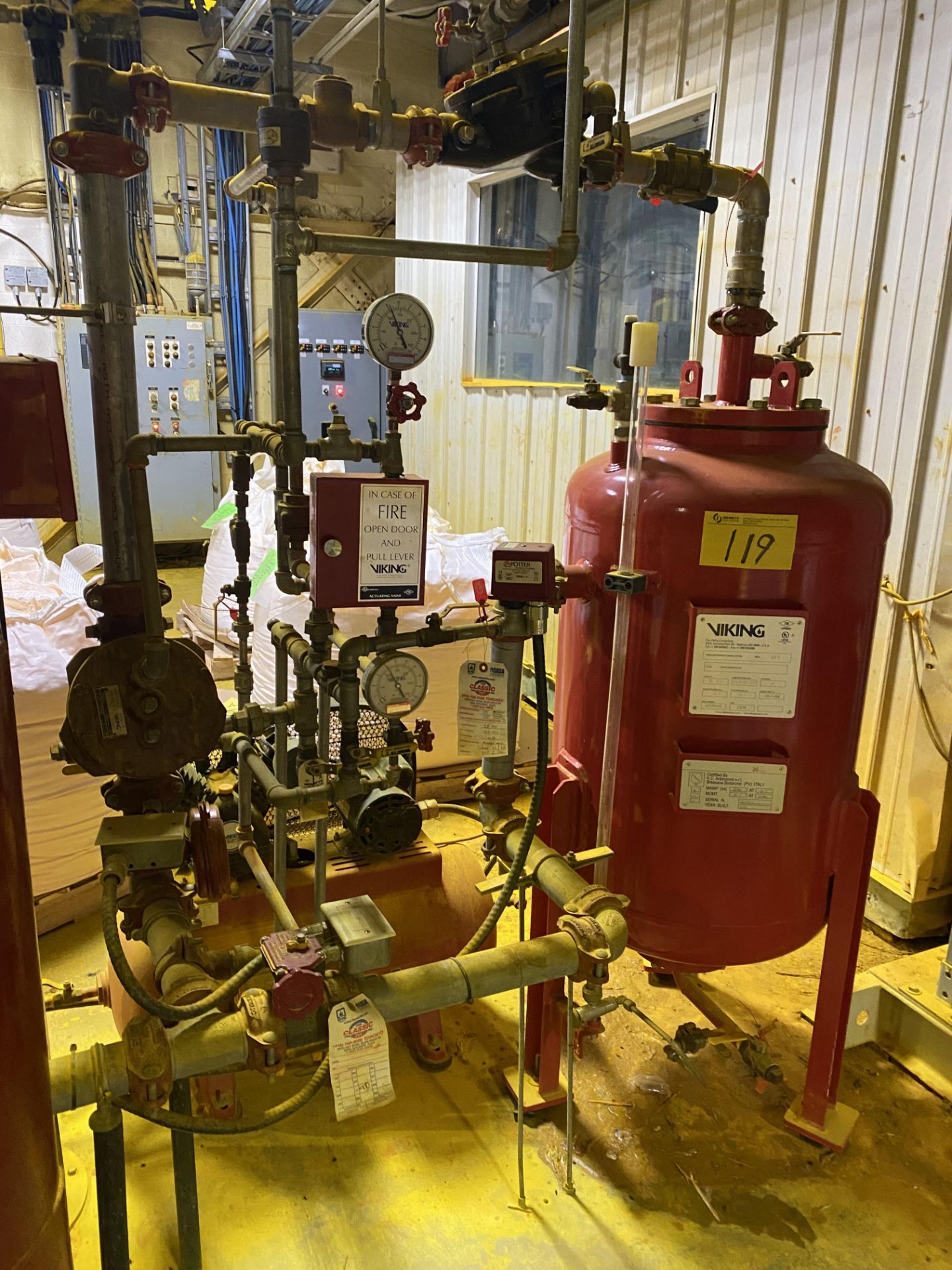 2019 VIKING VFT PRESSURE PROPORTIONING SYSTEM (FOAM CONCENTRATE), S/N U219039 (RIGGING FEE $750