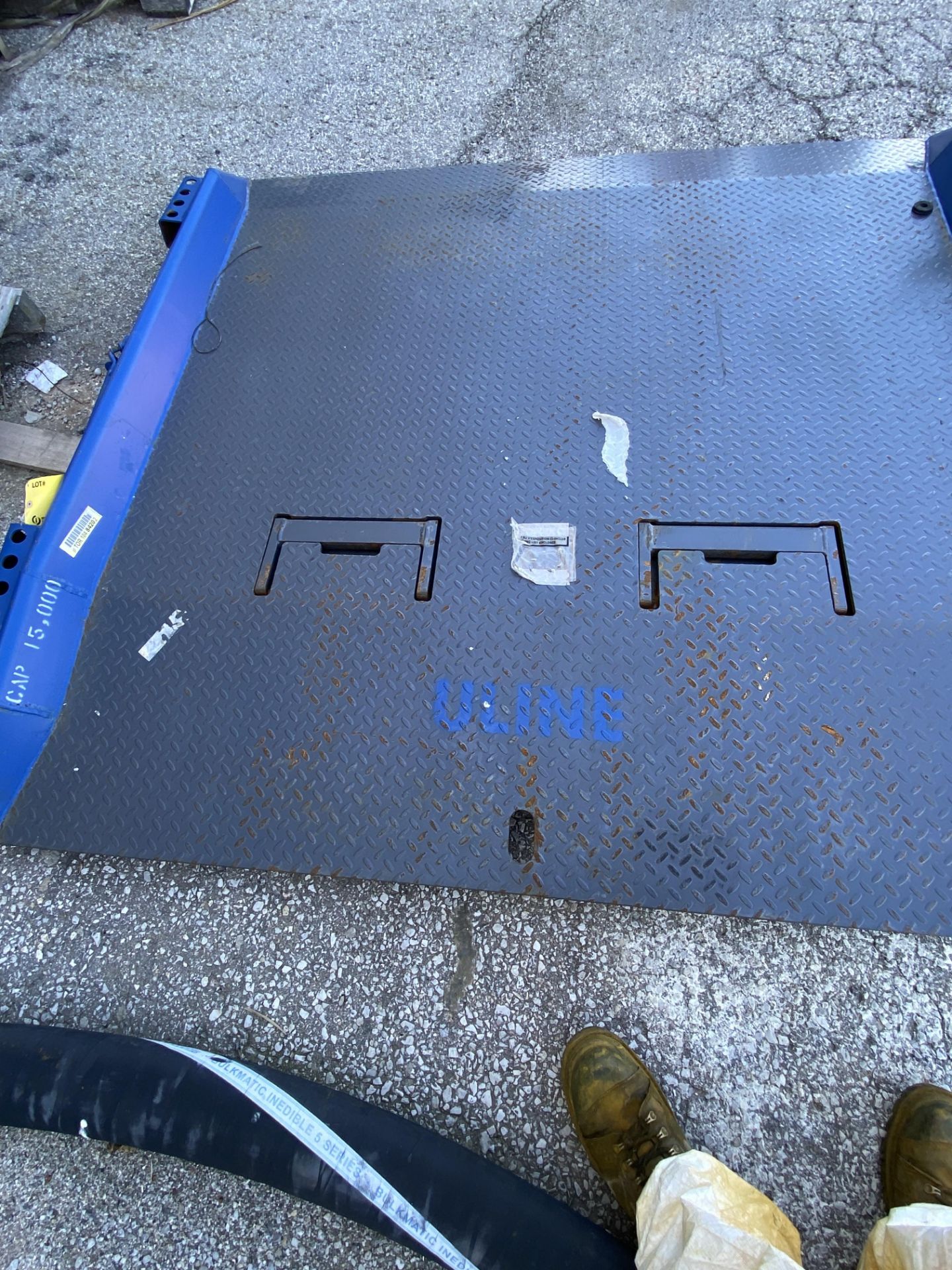 ULINE APPROX. 5' X 6' DOCK PLATE, 15,000LB CAP. - Image 3 of 3